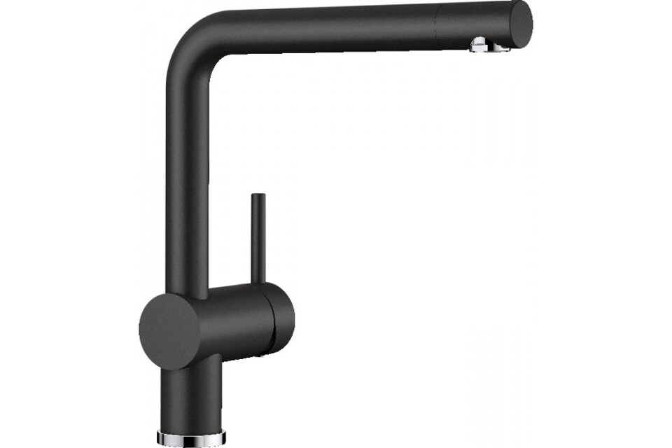 Фото Смеситель для кухни Blanсo LINUS SILGRANIT черный