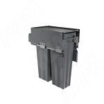 Превью картинка PULSE PROBOX MAX F30 Система сортировки и хранения, 2 емкости (2x16), креп. фасада, полн.выдв., плавн.закр., направл. графит (MBN302-32DGMAX) #1