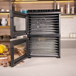Превью картинка Сушилка для овощей и фруктов Дегидратор Meyvel MDH15-1P2 (Black) #12