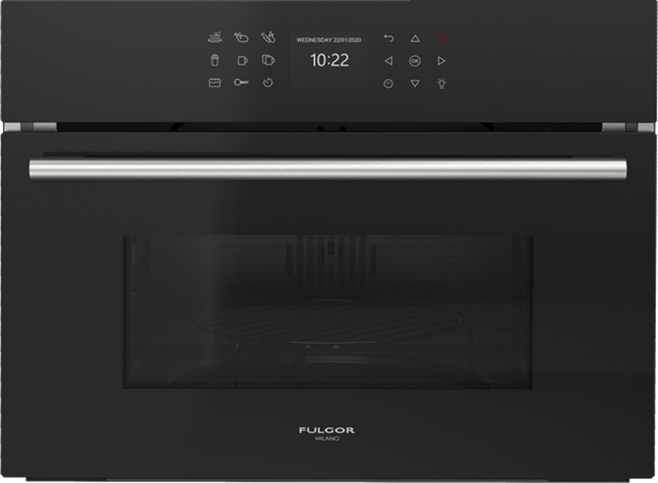 Фото Печь микроволновая встраиваемая Fulgor Milano FGMO 4508 TEM BK