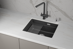 Превью картинка Кварцевая мойка GRANULA 5501iU, ЧЁРНЫЙ #1