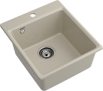 Превью картинка Мраморная мойка GranFest LEVEL 420 Топаз #2