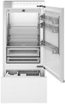 Превью картинка Встраиваемый холодильник с морозильной камерой Bertazzoni REF905BBRPTT #1
