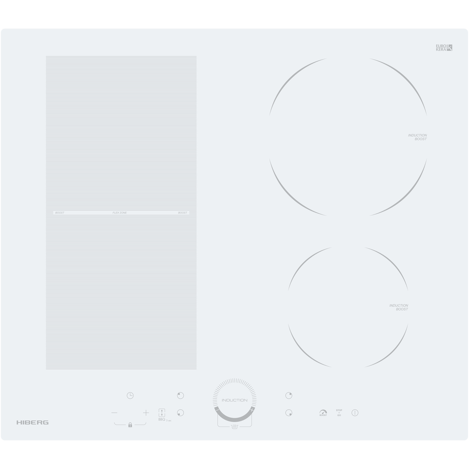 Фото Индукционная варочная панель HIBERG i-MS 6049 W