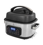 Превью картинка Мультиварка Lex LXMC 5501, мультиварка + аэрофритюрница (черная) #3