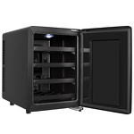 Превью картинка Шкаф винный  Meyvel Винный холодильник (шкаф) термоэлектрический MEYVEL MV12-BSF1 (easy) #7