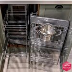 Превью картинка Vibo ROUND Волшебный уголок с выдвижными корзинами с плавным закрыванием, правый (SMACE45DXFMC) #2