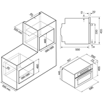 Превью картинка Электрический духовой шкаф KRONA PARABEL 45H BL #18
