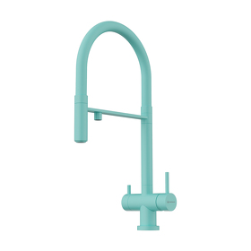 Картинка Omoikiri Kanto-AZ латунь/azur blue