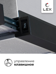 Превью картинка Встраиваемая вытяжка Lex HONVER 500 BLACK воздухоочиститель #5