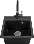Превью картинка Мраморная мойка Weissgauff WG 406308 Comfort Onyx #15