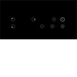 Превью картинка Электрическая варочная панель Lex EVH 430 BL панель стеклокерамическая электрическая #4