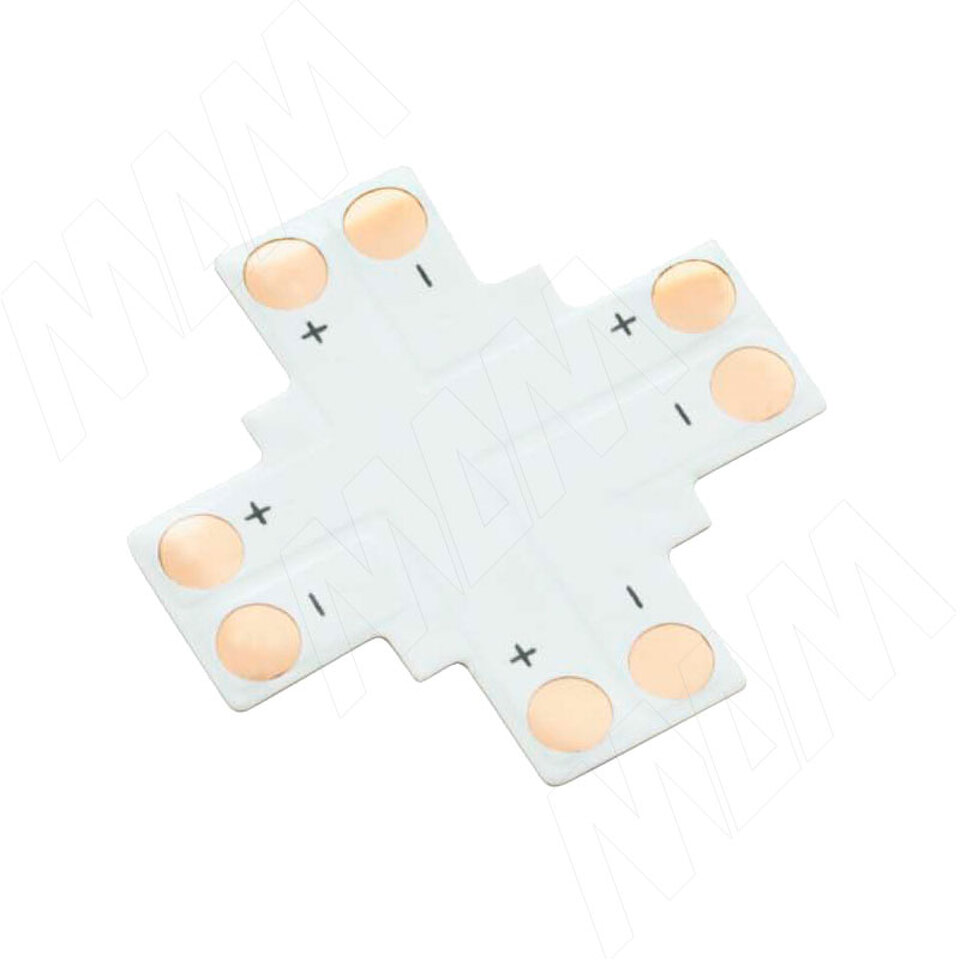 Фото PULSE СТРИП Коннектор для ленты 8 мм, X-образный, IP20, STRIP (LSA-8-SP-X)