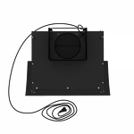 Превью картинка Наклонная вытяжка Elikor WAVE 50 BK #2