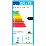 Превью картинка Шкаф винный встраиваемый Винный холодильник (шкаф) компрессорный Dunavox 74 бут DX-74.230DW #2