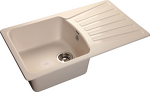 Превью картинка Мраморная мойка GranFest STANDART 850L Белый #1
