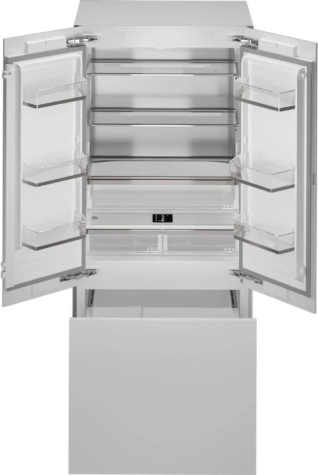 Фото Встраиваемый холодильник с морозильной камерой Bertazzoni RFD90S5FPNS/24