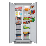 Превью картинка Встраиваемый холодильник с морозильной камерой Lex LBI400SB - встраиваемый двухкамерный холодильник #13