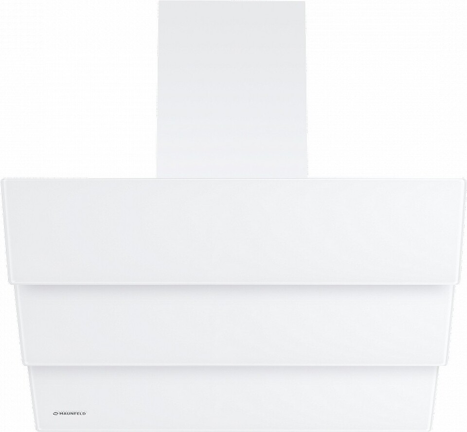 Фото Наклонная вытяжка Maunfeld CASCADA PUSH 60 Glass White