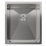 Превью картинка Металлическая мойка Rivelato RINOX 3844 UN нерж.сталь подстольный монтаж 1 чаша 380*440*200 мм #1
