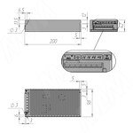 Превью картинка PULSE СТАНДАРТ Блок питания AC-230/DC-24V, IP20, 150W, STANDART (PS24-IP20-ST-150W) #2