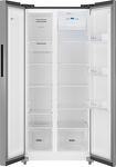 Превью картинка  Холодильник side by side Weissgauff WSBS 500 Inverter NoFrost Inox #12