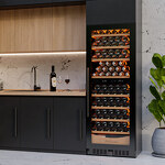 Превью картинка Шкаф винный  Meyvel Винный холодильник (шкаф) компрессорный MEYVEL MV95-KBT2 (Slim) #19