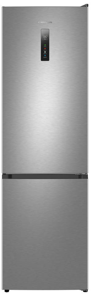 Фото Холодильник с нижней морозилкой Meferi MFR200IX TOTAL NO FROST COMBI ULTRA