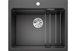 Превью картинка Гранитная мойка Blanсo ETAGON 6 SILGRANIT PuraDur антрацит #2
