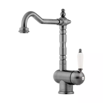 Превью картинка Смеситель для кухни Omoikiri Kyoto 2 Plus-SI латунь/античное серебро #1