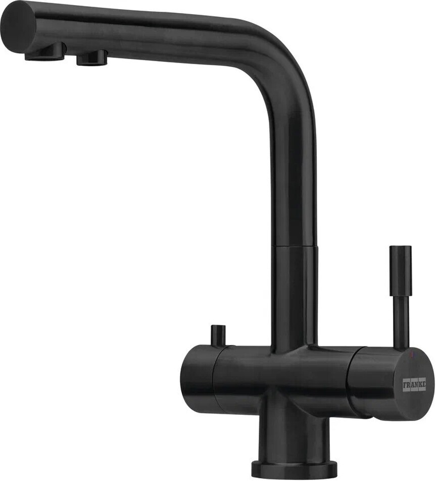 Фото Смеситель для кухни Franke Смеситель Atlas Clear Water сталь PVD, черный матовый