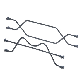 Картинка Duslar Комплект из 2-х разделителей с креплениями для держателя MATRIX на ширину 800 мм