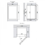 Превью картинка Шкаф винный встраиваемый Винный холодильник (шкаф) компрессорный Dunavox 57 бут DX-57.146DSK #2