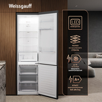 Превью картинка Холодильник с нижней морозилкой Weissgauff WRK 2010 D Inverter NoFrost Black #12
