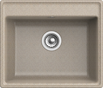 Превью картинка Мраморная мойка GranFest VERTEX 580 Песочный #1