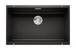 Превью картинка Гранитная мойка Blanсo SUBLINE 700-U SILGRANIT PuraDur черный с отв.арм. InFino #1