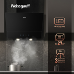 Превью картинка Наклонная вытяжка Weissgauff YOTA 606 TOUCH BLACK GLASS #5