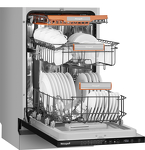 Превью картинка Посудомоечная машина 45см встраиваемая Weissgauff BDW 4537 #17