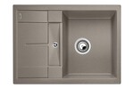 Превью картинка Гранитная мойка Blanсo METRA 45 S Compact SILGRANIT PuraDur серый беж, с клапаном-автоматом #1
