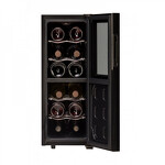 Превью картинка Шкаф винный  Винный холодильник (шкаф) термоэлектрический Dunavox DАТ-12.33DC #3