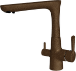 Превью картинка Смеситель для кухни GranFest 3223 Терракот #1