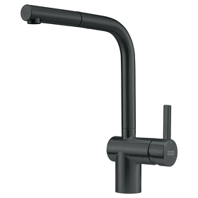 Картинка Franke Atlas Neo с выдвижным шлангом черный матовый