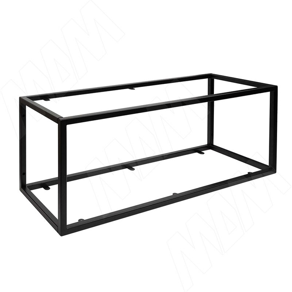 Фото PULSE Металлокаркас-полки 360х900х315мм, черный (RAL 9005, муар) (MF.08.360х900х315.BLC)