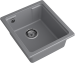 Превью картинка Кварцевая мойка GranFest GF-URBAN 4540 Темно-серый #2