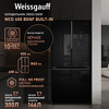 Превью картинка  Холодильник side by side Weissgauff WCD 450 BgNF Built-in #2