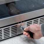 Превью картинка Шкаф винный встраиваемый Meyvel Винный холодильник (шкаф) компрессорный MEYVEL MV46-KST2 #4