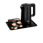 Превью картинка Поднос с менажницей для чая Meyvel A-002 (Black) #8