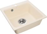 Превью картинка Мраморная мойка GranFest GF-SMART 430 Бежевый #2