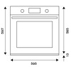 Превью картинка Электрический духовой шкаф Bertazzoni F6011MODELC #2