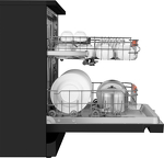 Превью картинка Посудомоечная машина 60см Weissgauff DW 6038 B Inverter #20